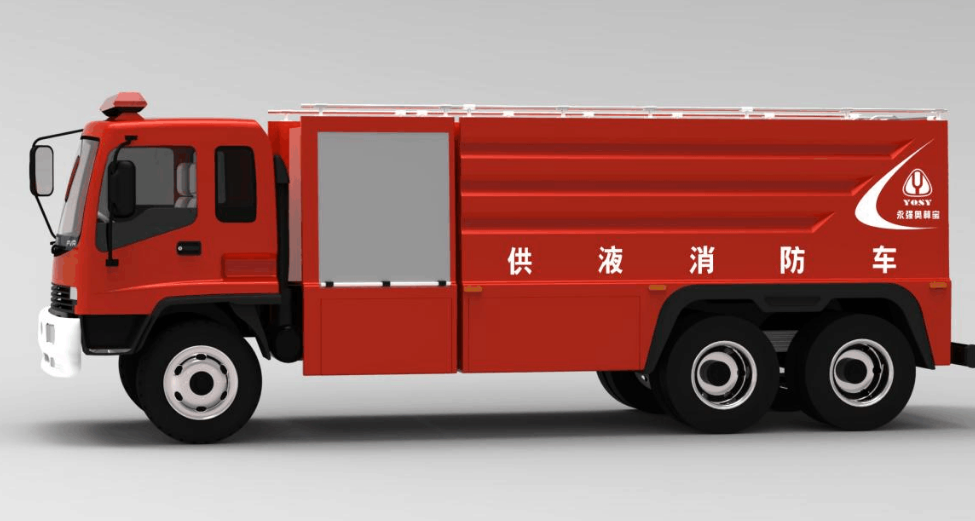 消防车效果图